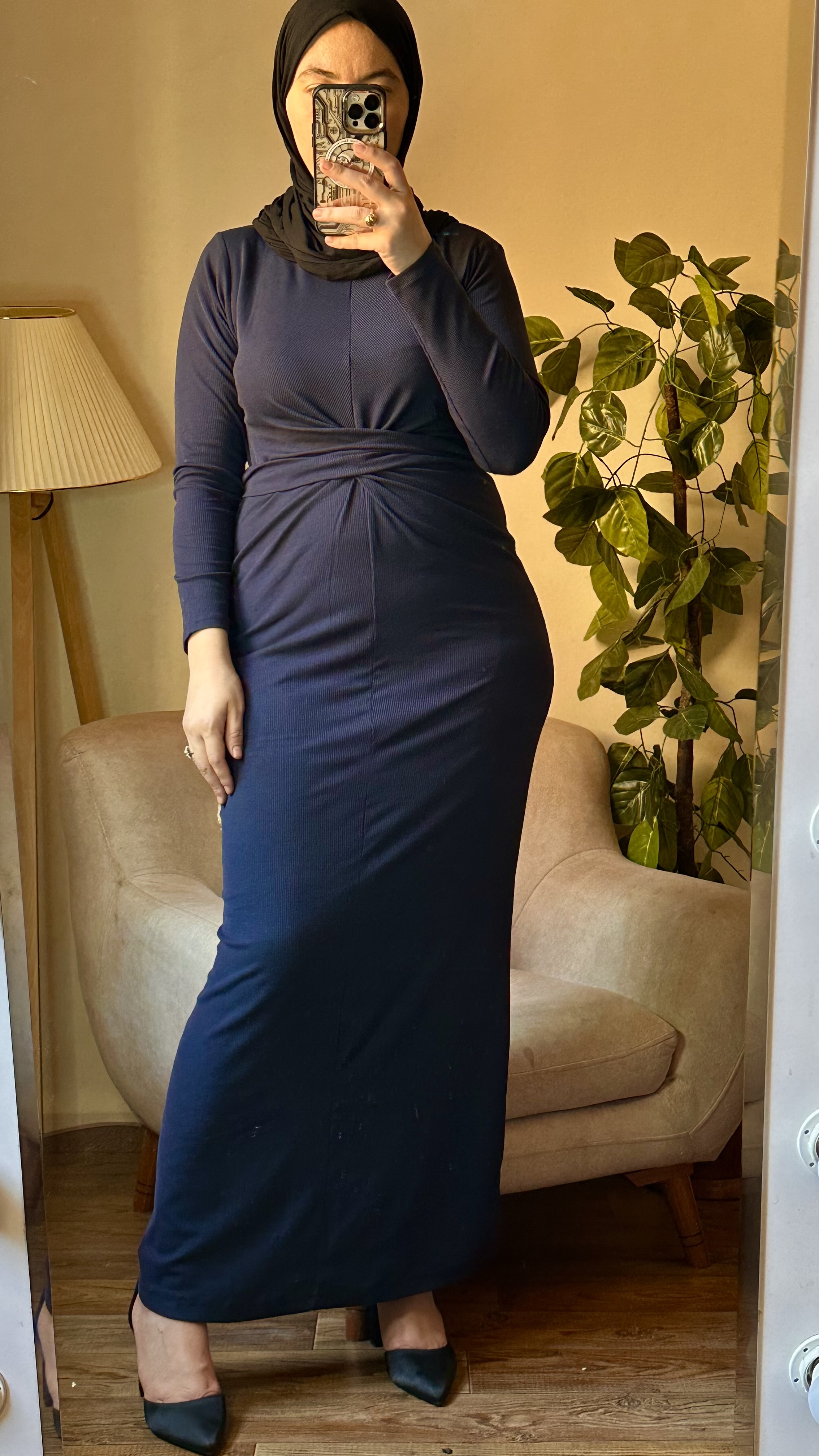 Robe croisé avec manche image
