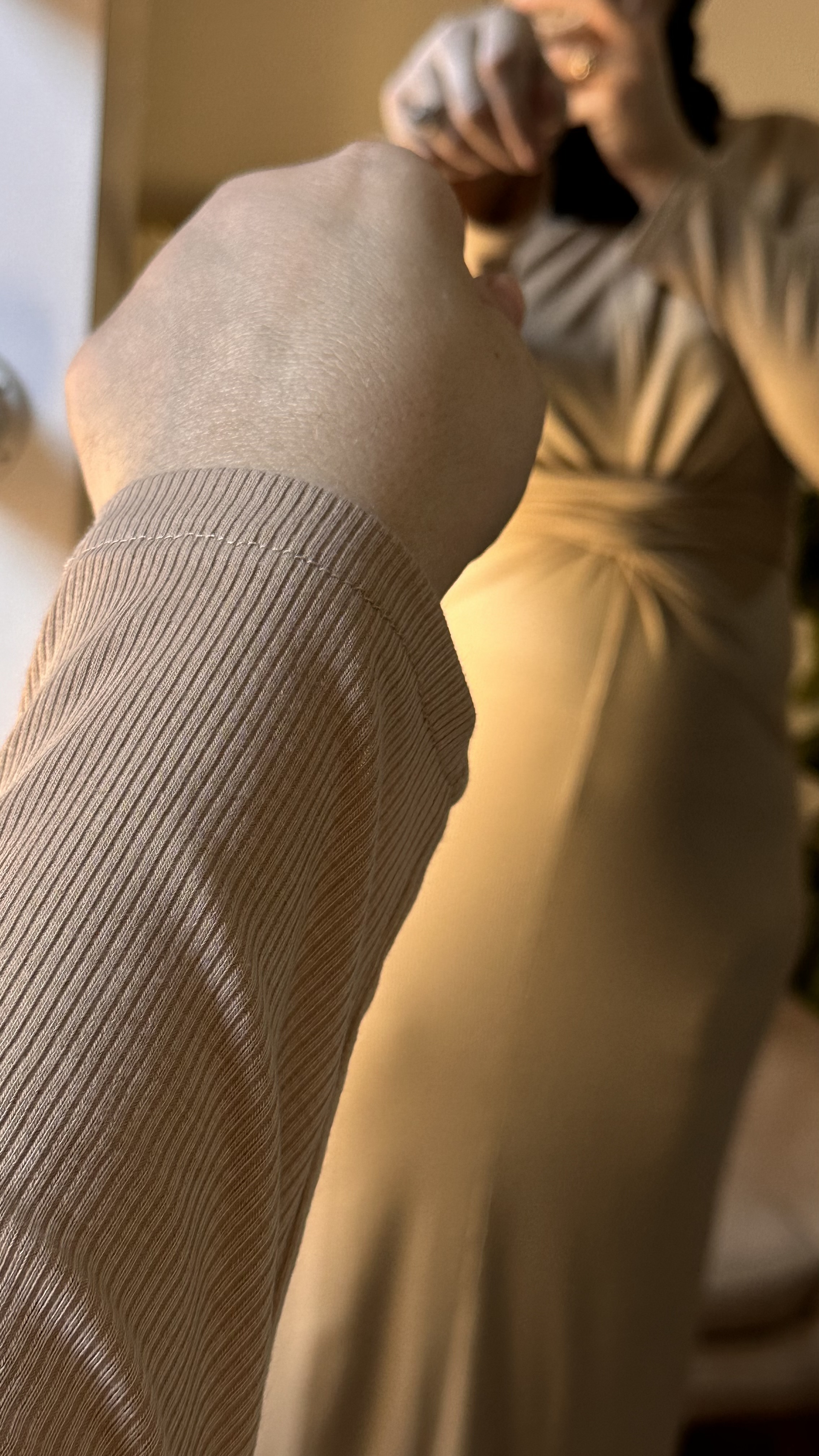 Robe croisé avec manche image
